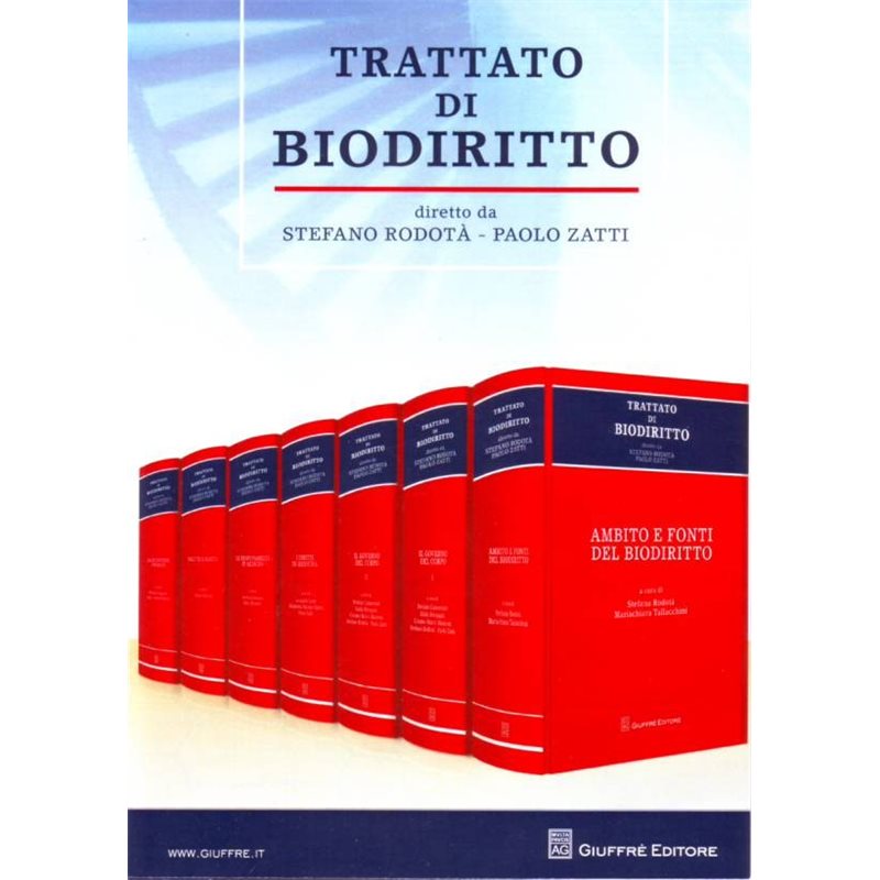 Trattato di Biodiritto - Primi cinque volumi a un prezzo speciale